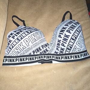 Victoria Secret Pink Everywhere Wireless Lightly Lined Bra Size 36C